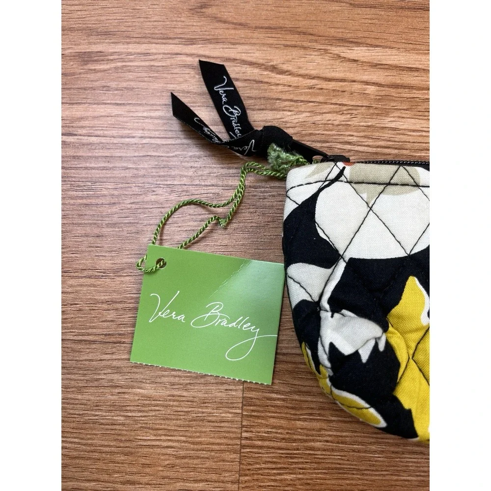 Vera Bradley Brush & Pencil Bag Dogwood Zip Close NEW with‎ Tags